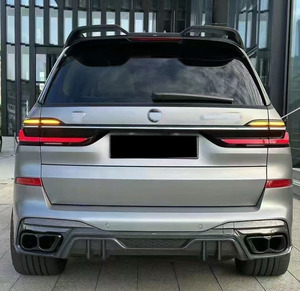 Cho X7 sợi carbon <span class=keywords><strong>Bumper</strong></span> nâng cấp Kit với phía trước môi khuếch tán Spoiler Hood-Bolt-on cài đặt - Product Image 5