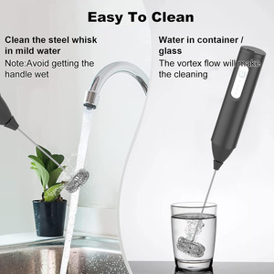 Wiederaufladbarer Elektrischer Milchaufschäumer mit USB-C Ladeanschluss - Product Image 4