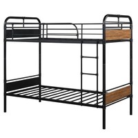 Litera doble de metal barata literas para adultos cama litera