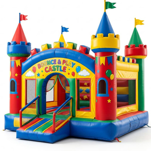 Casa Inflable de PVC y Tela Oxford para Niños, Castillo Inflable para Fiestas - Product Image 3