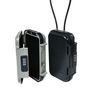 Portable Safe <b>Box</b>,Combination Safe with Removable Cable,Set Your Own Combination,For Travel,Family and Outdoor Camping - Product Image 5