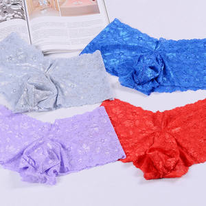 सेक्सी सिस्सी गंदे फीता पुष्प कढ़ाई वाला लड़का समलैंगिक इंटीरियर अंडरवियर पुरुषों के लिए बैग बैग के साथ बैग और ब्रिश - Product Image 4