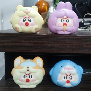 Nuevo juguete para apretar con ventilación de rebote lento de espuma Pu para aliviar el estrés de dibujos animados, muñeca realista modelo 14 + fabricante Unisex - Product Image 1