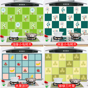 Cartoon <b>Kitchen</b> Wall <b>Stickers</b> Self-Adhesive Anti-Oil Smoke Resistant Matte Varnishing Tile <b>Stickers</b> For Home Decor - Product Image 3