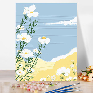Peinture <span class=keywords><strong>par</strong></span> numéros pour adultes enfants Kit dessin peint à la main toile bricolage peinture à l'huile peinture <span class=keywords><strong>par</strong></span> numéros - Product Image 5