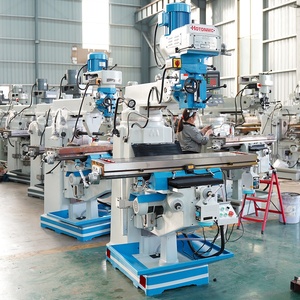 X6332 Mini phổ Máy phay dọc và ngang lớn bảng nhiệm vụ ánh sáng kim loại gia công Công suất - Product Image 2