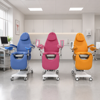 Table d'examen gynécologique haut de gamme, fauteuil gynécologique pour usage hospitalier et clinique