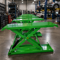 Oferta Especial: Elevador de Tijera de 3.5 Toneladas de Elevación Media, Equipo para Taller Automotriz, Elevador Portátil Hidráulico para Garajes