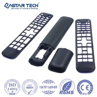 Carcasa de Plástico y Componentes de Botones para Control Remoto de TV, Moldeados por Inyección de Alta Precisión y Personalizados