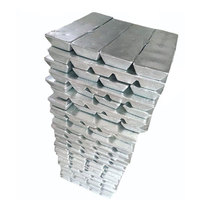 Lingote de zinc Fabricante Lingote de zinc Lingote de aleación de aluminio de zinc 99.995