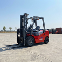Montacargas Pequeño Nuevo de Alta Calidad de China, Diésel de 2-5 Toneladas, Motor Japonés DOGON, Modelo CPCD, Transmisión Automática, Certificado CE