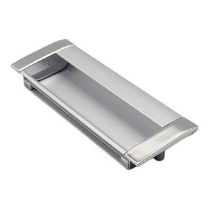 Tirador de cajón empotrado de aleación de aluminio, moderno, rectangular, para muebles - Product Image 4
