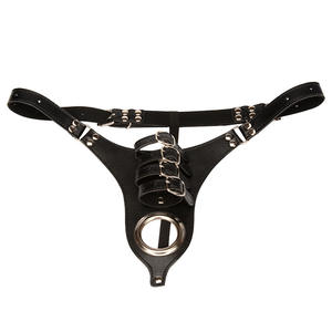 Volwassen SM-speelgoed mannen penis lederen ondergoed cock harness <span class=keywords><strong>bondage</strong></span> - Product Image 1