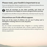 Capsules de soutien de la thyroïde : Complexe Herbal de Vitamine B12, Magnésium, Zinc et Iode