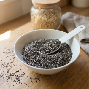 Semillas de Chía Negra 100% Puras Premium, Naturalmente Limpiadas, Semillas Enteras con Empaque Personalizado para Uso Culinario Diario - Product Image 2