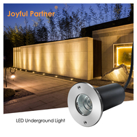 Luz LED COB de Alta Eficiencia de 6W para Exteriores, IP67 Impermeable, Acero Inoxidable 316SS, Foco Empotrado para Jardín