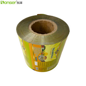 Op Maat Bedrukte Zachte Glanzende Gealuminiseerde Stretch Foliezak Voor Voedselverpakking Voor Zakje Koffierolzakjes Verpakking - Product Image 6