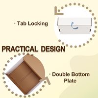 Boîtes d'emballage personnalisées en gros avec logo, écologiques et recyclables, finition mate, portables, tendance mode, par l'usine source