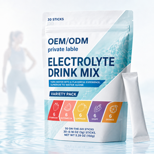 OEM Adult <b>Electrolyte</b> <b>Powder</b> Pack 30 Rehydration Packs Sugar-Free Quick Hydration Travel-Friendly Energy Management - Product Image 1
