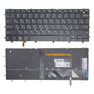 Clavier rétroéclairé avec disposition US/UK/RU/SP/FR/AR/hébreu/JP pour <span class=keywords><strong>Dell</strong></span> <span class=keywords><strong>XPS</strong></span> <span class=keywords><strong>13</strong></span> 9343 9350 9360 <span class=keywords><strong>P54G</strong></span> P41F P57G, couleur noire - Product Image 4