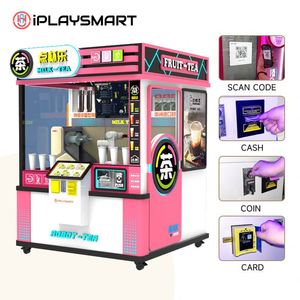 Máquina Expendedora Inteligente de Té con Leche y Perlas, Totalmente Automática, con Brazo Robótico, Pantalla Táctil y Monitoreo Remoto, Capacidad para 150-200 Unidades - Product Image 3