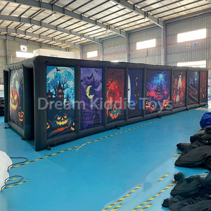 Laberinto Inflable <span class=keywords><strong>de</strong></span> Terror para Patio <span class=keywords><strong>de</strong></span> Juegos al Aire Libre, Calabaza Ensangrentada, Casa Embrujada <span class=keywords><strong>de</strong></span> Halloween, Juego Deportivo en Venta - Product Image 2