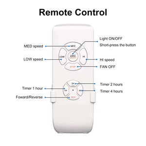 Kit de Control Remoto Inteligente para Ventilador de Techo con WiFi, Control Remoto para Ventilador de Techo de Tres Velocidades con Interruptor de Luz y Función de Reversa - Product Image 3