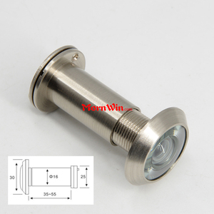 Kak — sonnette de porte en bois, pour hôtel, en laiton, œil de mort, offre spéciale - Product Image 2