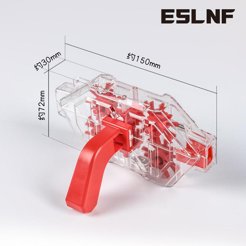 Fully transparent visual chain cleaner