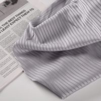 Tissu en polyester satiné à rayures écossaises 1001, non conducteur, antistatique, pour la confection de vêtements Thobe et Jilbab
