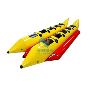 Bateau banane <span class=keywords><strong>gonflable</strong></span> Tianxu certifié CE, double tube, capacité de <span class=keywords><strong>6</strong></span> <span class=keywords><strong>personnes</strong></span>, 100-500 kg, couleur personnalisable, divertissements aquatiques - Product Image 2