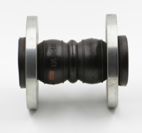 Joint de dilatation en caoutchouc à double boule PN16 DN100mm EPDM NBR de haute qualité pour le traitement des eaux usées