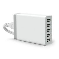 Hub de charge USB de bureau multiport 40W 5V/8A Ports USB familiaux Chargeur de téléphone portable pour plusieurs appareils avec US/EU/UK/AU