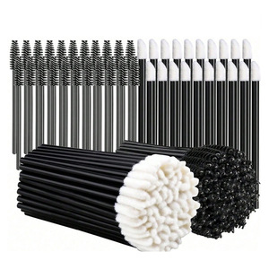 50 pinceaux à lèvres jetables transparents, applicateurs portables en nylon micro pour rouge à lèvres et brillant à lèvres, outil de maquillage - Product Image 1