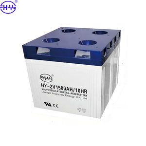 長寿命鉛酸ディープサイクルソーラージェルバッテリー2V1500AH UPSテレコムパワーバックアップバッテリー - Product Image 1