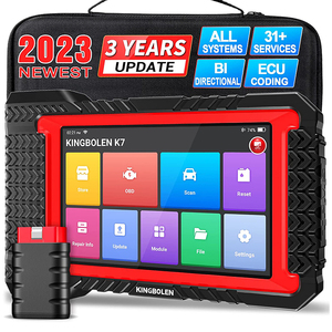 Escáner Automotriz Kingbolen K7 OBD2, Diagnóstico de Todos los Sistemas, Codificación ECU, Prueba Activa, Reinicio <span class=keywords><strong>AF</strong></span>, 28 Funciones de Reinicio, Escáner Profesional - Product Image 1