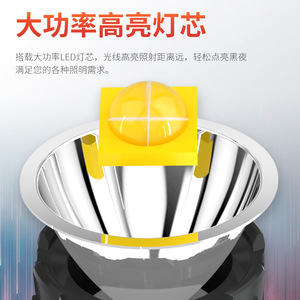 Linterna LED a Prueba de Explosiones Tg-Tz015, 4800 mAh, Recargable, Impermeable, para Rescate de Emergencia al Aire Libre y Bomberos - Product Image 3