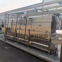 Petit équipement mobile complet d'abattage de volailles Ligne de purge automatique Abattoir de volailles