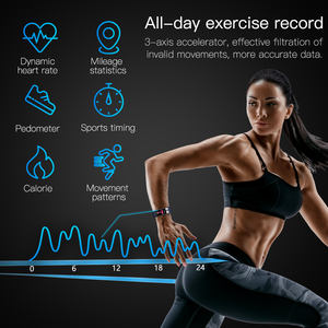 Reloj Inteligente con Monitor de Presión Arterial, Estilo Pulsera, <span class=keywords><strong>para</strong></span> <span class=keywords><strong>Parejas</strong></span>, con SDK y API - Product Image 2