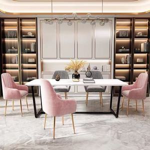 Makeup Chair <b>Desk</b> Chair Luxury Dining Chair Casual Backrest Women's Dressing Stool Nail Chair - Product Image 2