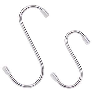 Jinxian Stainless Steel <b>S</b> <b>Hooks</b> 7 9 12 Cm Multi Functional Kitchen Bathroom Storage <b>Hook</b> No Drill Mounting - Product Image 5