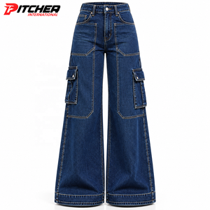 Jeans de Mujer al por Mayor, Jeans Cigarette de Mezclilla Elástica para Minoristas de Moda, Suministro de Marca Privada con Logotipo Personalizado - Product Image 5