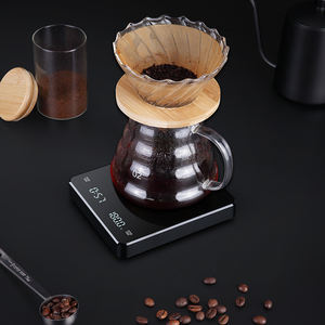 <span class=keywords><strong>Dr</strong></span>.Heng personalizado ABS medida TIEMPO 3kg/0,1g pantalla Digital Espresso portátil electrónico cocina café escala - Product Image 3