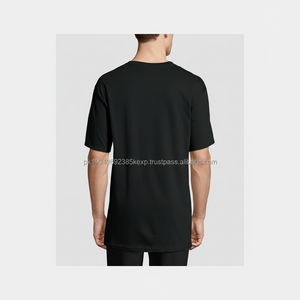 Custom Logo <b>Plain</b> Black Color Boxy Tshirt Wholesale Round Neck Cotton <b>Oversized</b> Boxy Custom Boxed <b>t</b> <b>Shirt</b> Vintage Tee <b>Shirt</b> Men - Product Image 1