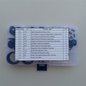 Kit O-Ring in 170 pezzi per sub Nitrox 12 taglie 70 attrezzatura subacquea per nuoto e immersione e accessori - Product Image 3