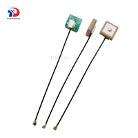 Envío Directo 15*15*4mm 3v-5V Ipx interno activo 1575,42 Mhz antena de parche GPS de cerámica