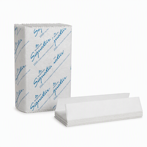 Papier toilette plié en C, forte absorption d'eau, pour usage hôtelier - Product Image 1
