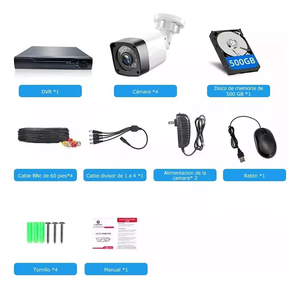 Xmeye Pro Ngoài Trời 2MP 4CH CCTV Hệ Thống Full HD Video Bullet XVR <span class=keywords><strong>Kit</strong></span> 4Pcs An Ninh Máy Ảnh Xe Con Người Phát Hiện Báo Động OEM ODM - Product Image 6