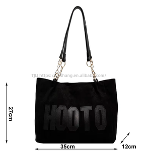 Hot Selling Summer Luxury Ladies Bag Custom Designer <b>Cheap</b> Fashion Canvas Shoulder Handbags for Women - Product Image 5