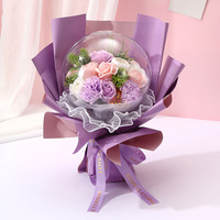 Bouquet de fleurs artificielles direct d'usine Ballon Bobo Bobo Meilleur cadeau pour la fête des mères Cadeau de la Saint-Valentin